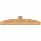 Ekena Millwork Portland Smooth Timber Gable Bracket, Western Red Cedar, 36"W x 7"H x 3 1/2"D x 3 1/2"F, 5/12 Pitch GBW036X07X0404POR00SWR - alternate 4